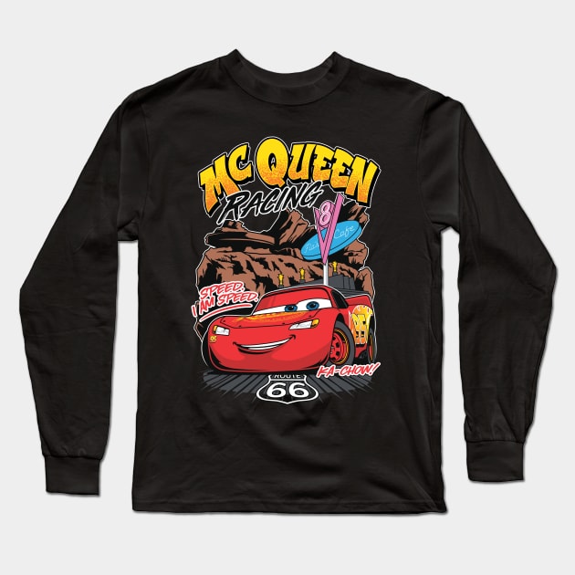 McQueen Long Sleeve T-Shirt by cturs